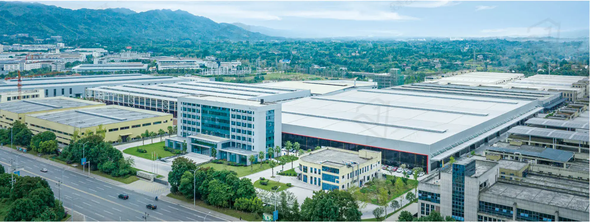PINDÉ integrated manufacturing base in Chongqing, China