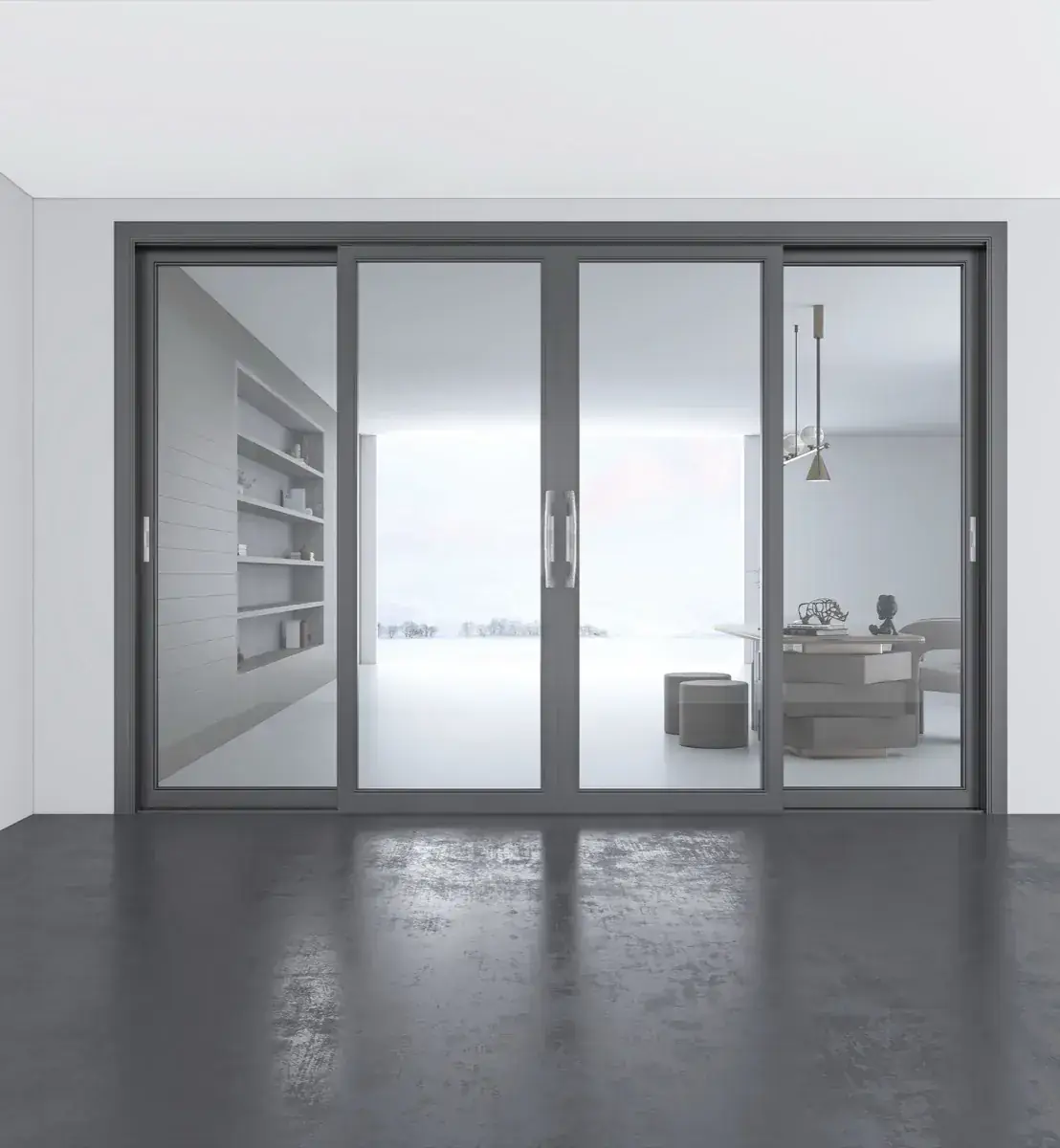 PINDÉ AP187 88 Sliding Door — aluminium exterior door set
