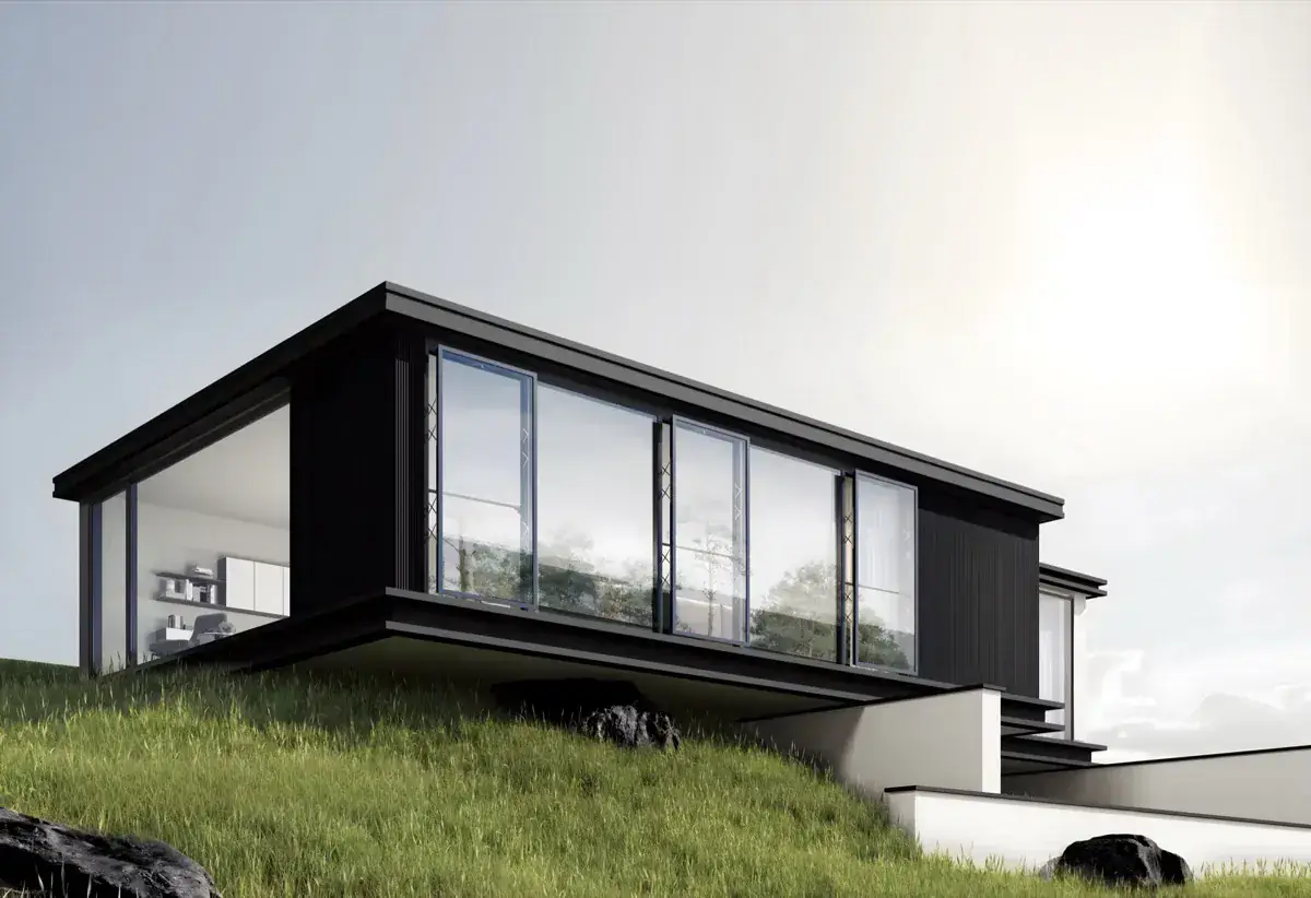 PINDÉ S175 Parallel-Projecting Window — thermally broken aluminium window unit